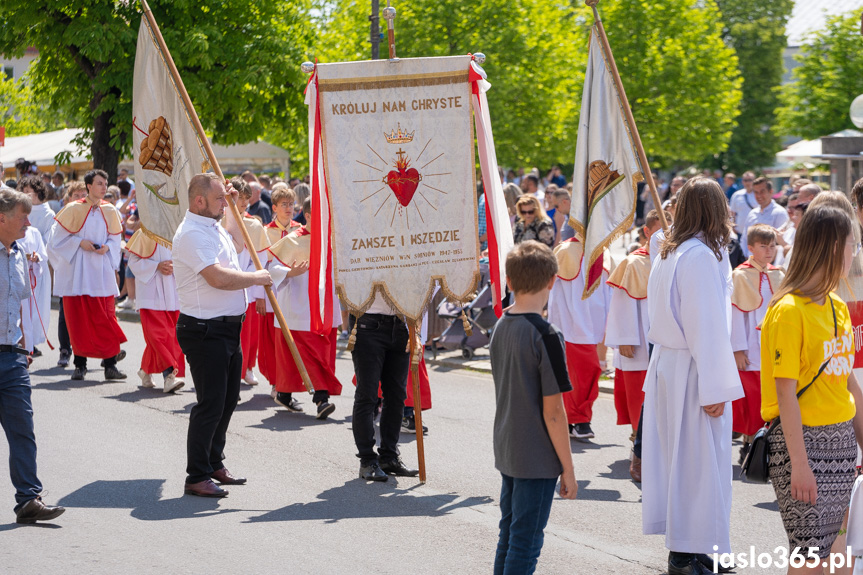 Procesja Bożego Ciała w Jaśle