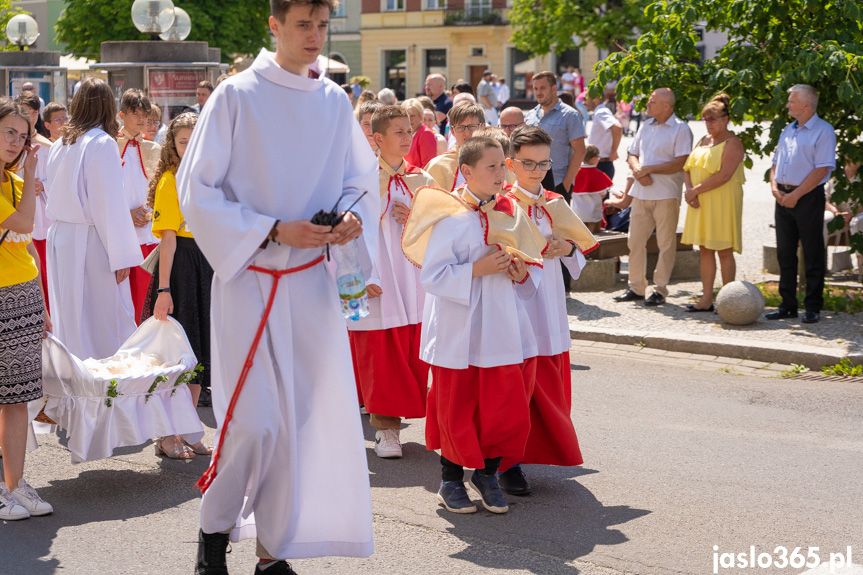 Procesja Bożego Ciała w Jaśle