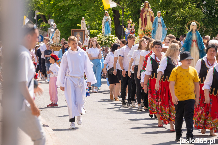 Procesja Bożego Ciała w Jaśle