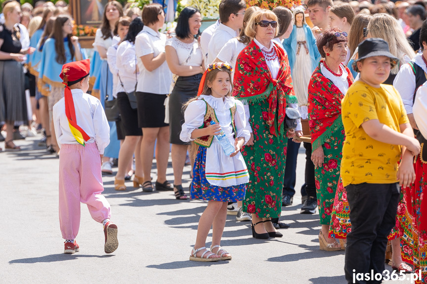 Procesja Bożego Ciała w Jaśle