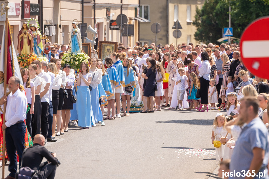 Procesja Bożego Ciała w Jaśle