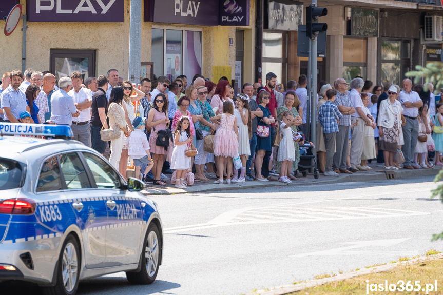 Procesja Bożego Ciała w Jaśle