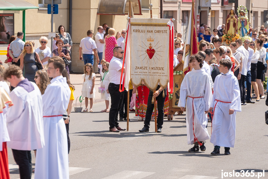 Procesja Bożego Ciała w Jaśle