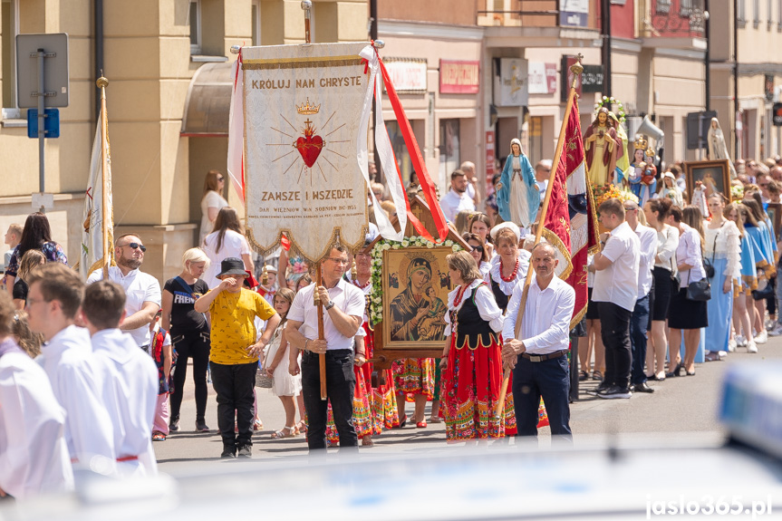Procesja Bożego Ciała w Jaśle