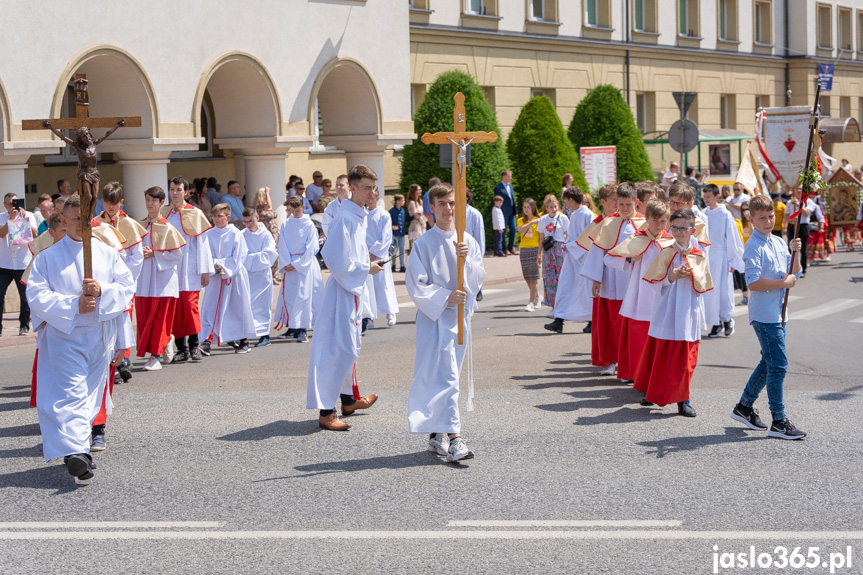 Procesja Bożego Ciała w Jaśle