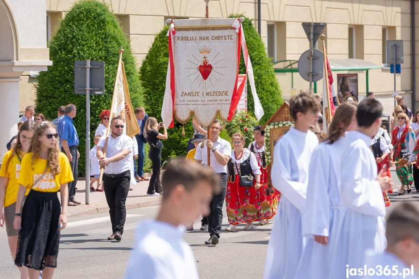 Procesja Bożego Ciała w Jaśle