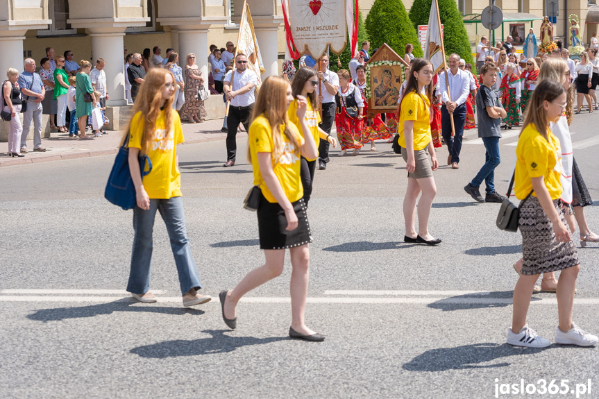Procesja Bożego Ciała w Jaśle