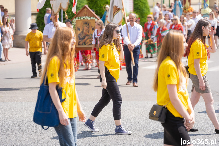Procesja Bożego Ciała w Jaśle