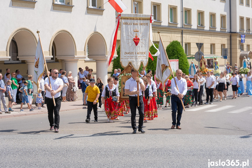 Procesja Bożego Ciała w Jaśle