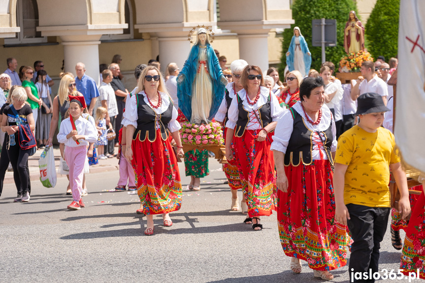 Procesja Bożego Ciała w Jaśle