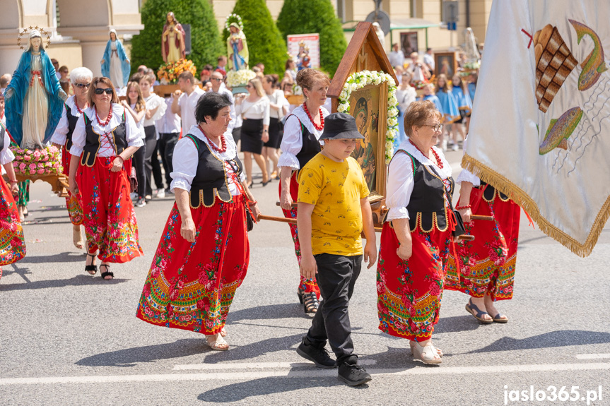Procesja Bożego Ciała w Jaśle