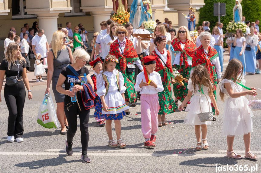 Procesja Bożego Ciała w Jaśle