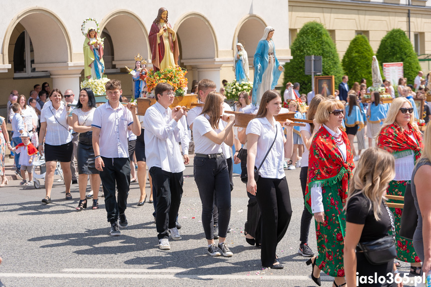 Procesja Bożego Ciała w Jaśle