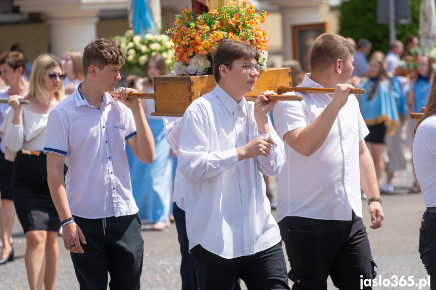 Procesja Bożego Ciała w Jaśle