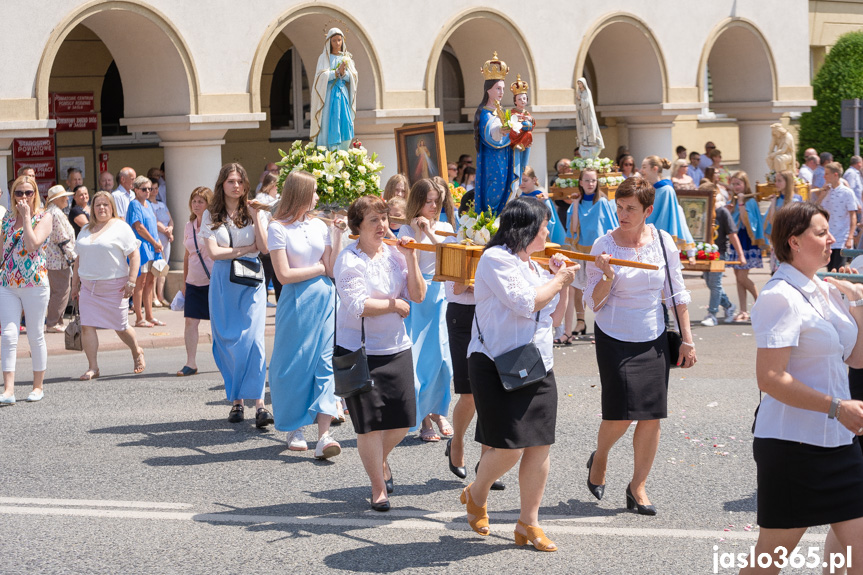 Procesja Bożego Ciała w Jaśle