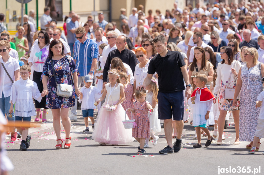 Procesja Bożego Ciała w Jaśle