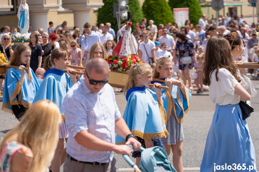 Procesja Bożego Ciała w Jaśle