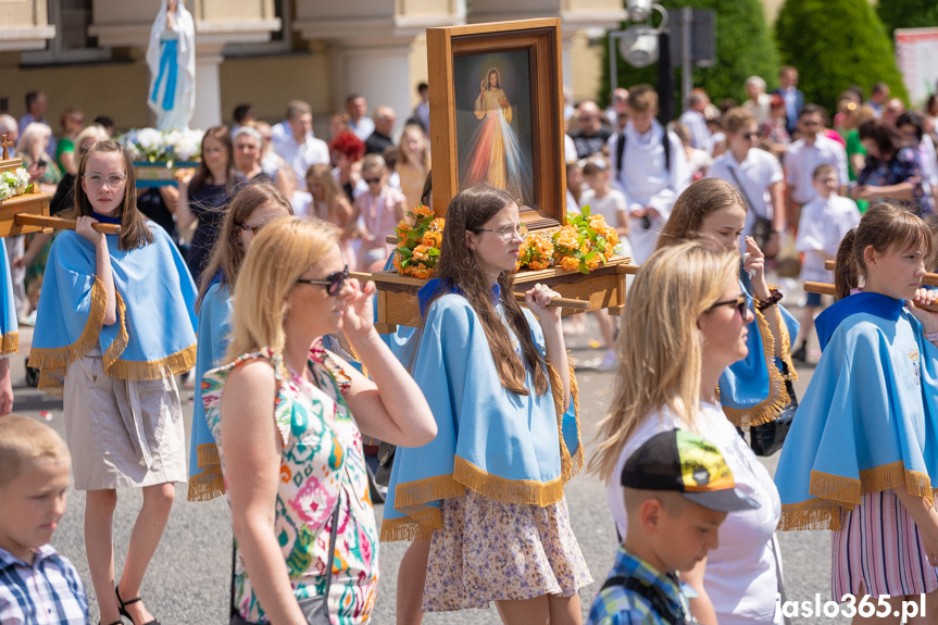 Procesja Bożego Ciała w Jaśle