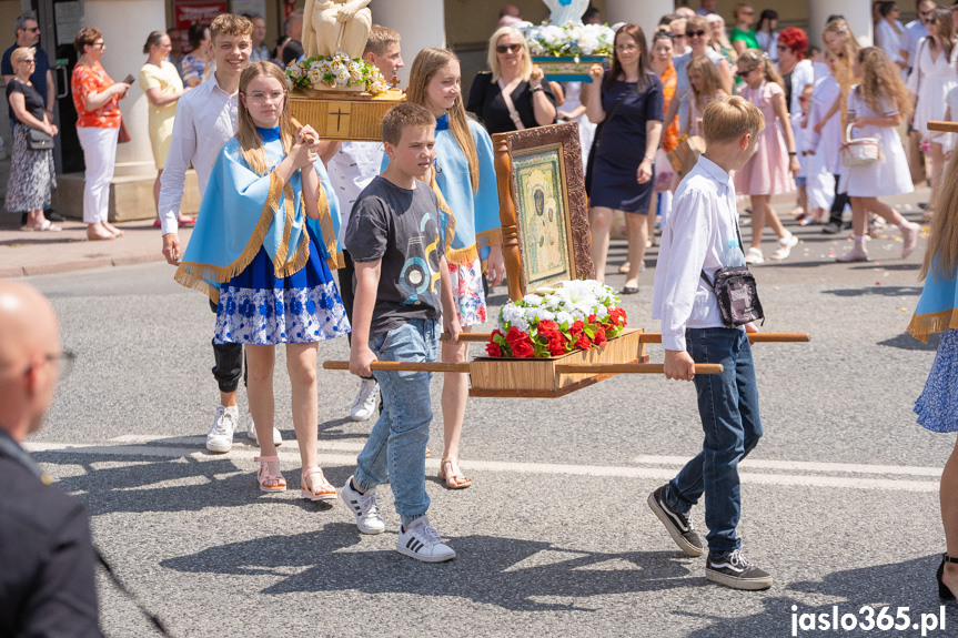 Procesja Bożego Ciała w Jaśle