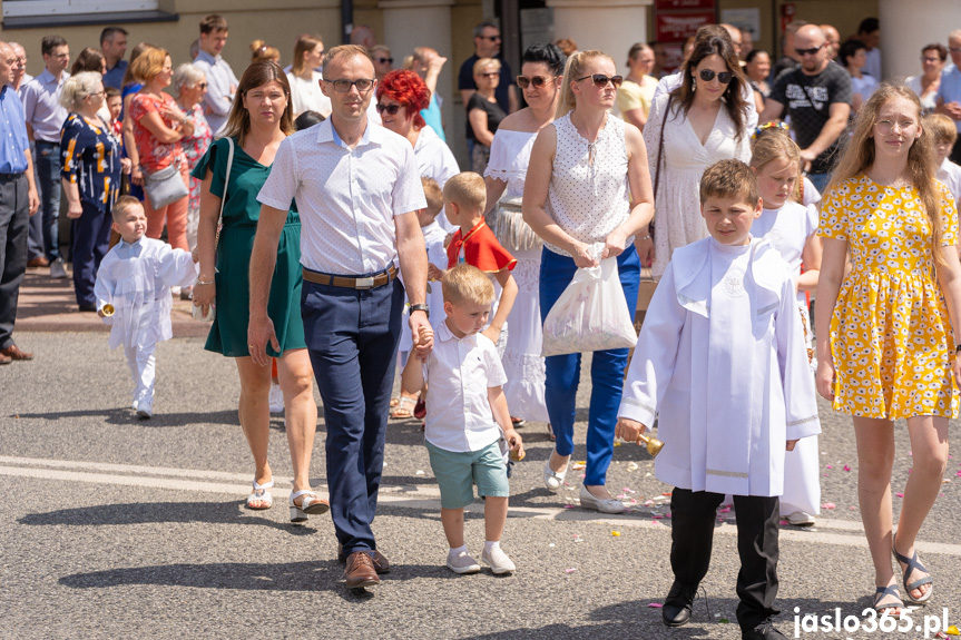 Procesja Bożego Ciała w Jaśle