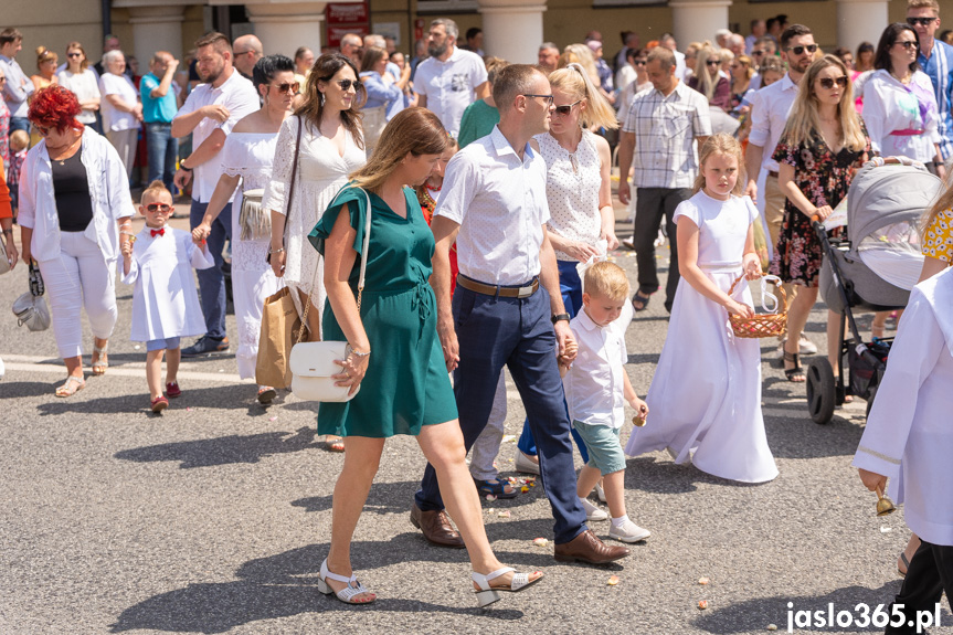 Procesja Bożego Ciała w Jaśle