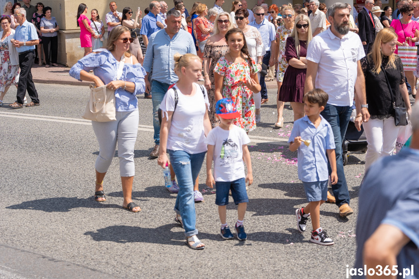 Procesja Bożego Ciała w Jaśle