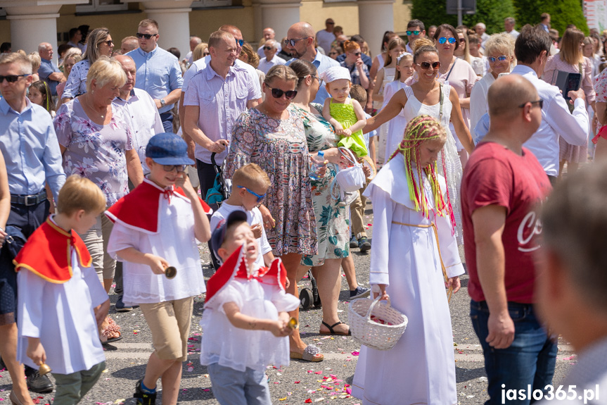 Procesja Bożego Ciała w Jaśle