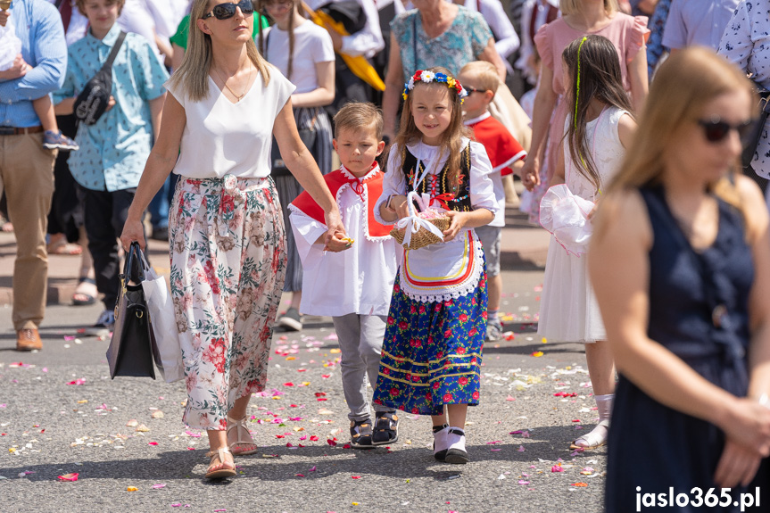 Procesja Bożego Ciała w Jaśle