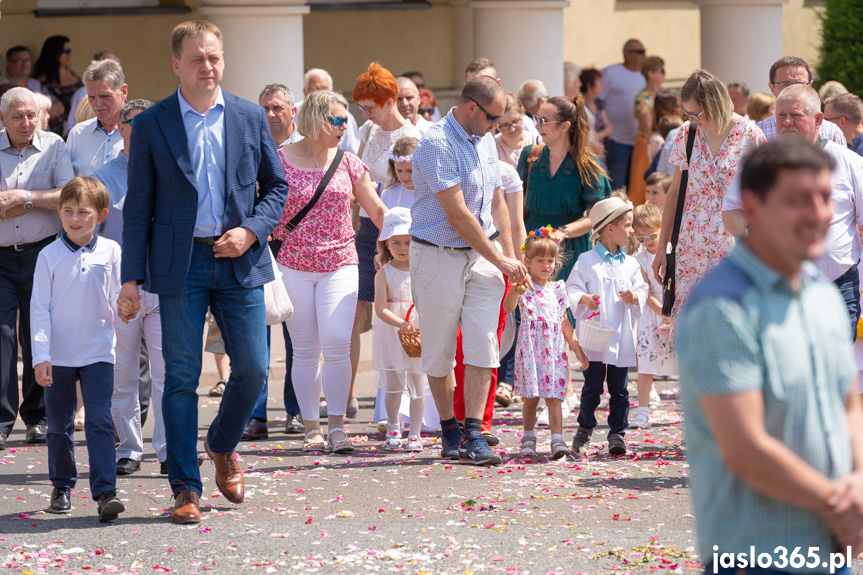 Procesja Bożego Ciała w Jaśle