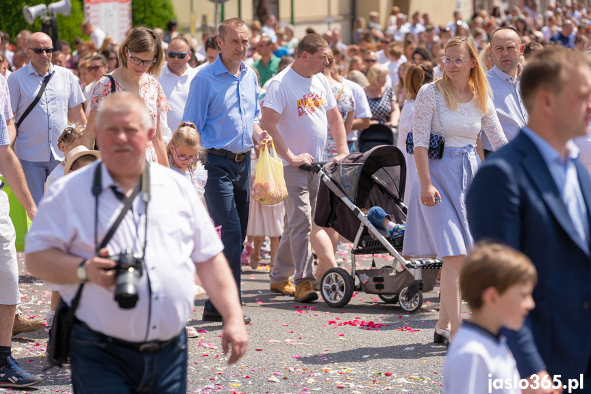 Procesja Bożego Ciała w Jaśle