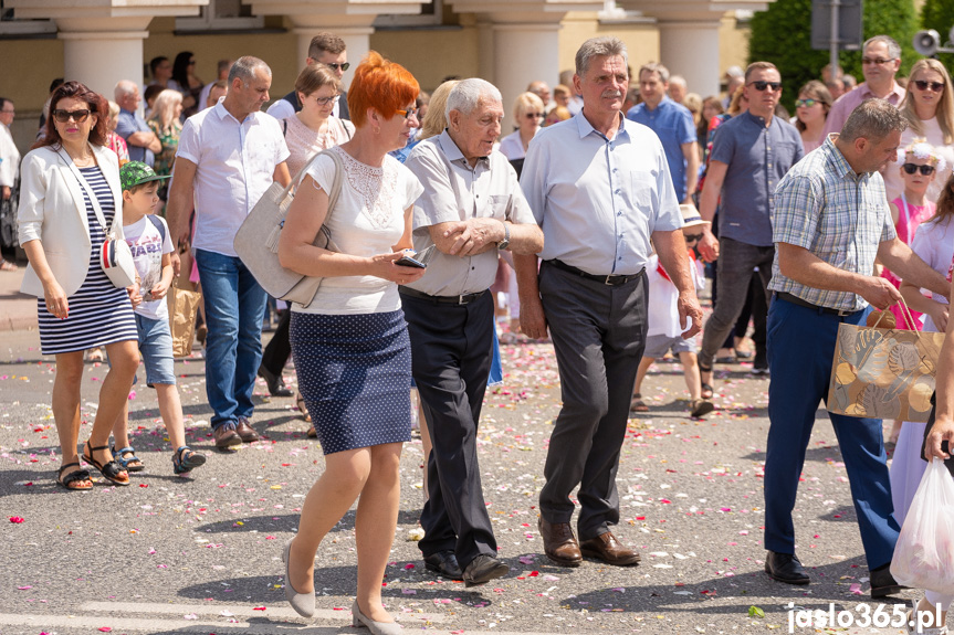 Procesja Bożego Ciała w Jaśle