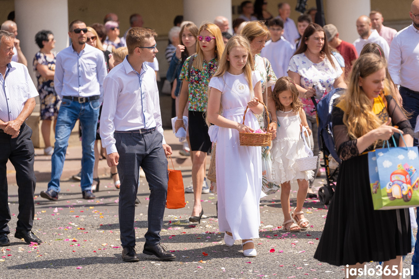 Procesja Bożego Ciała w Jaśle