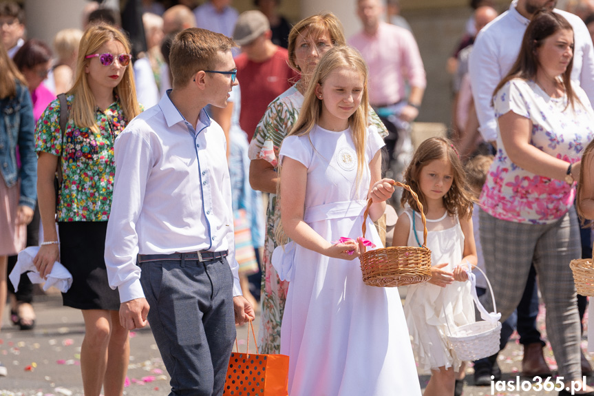 Procesja Bożego Ciała w Jaśle