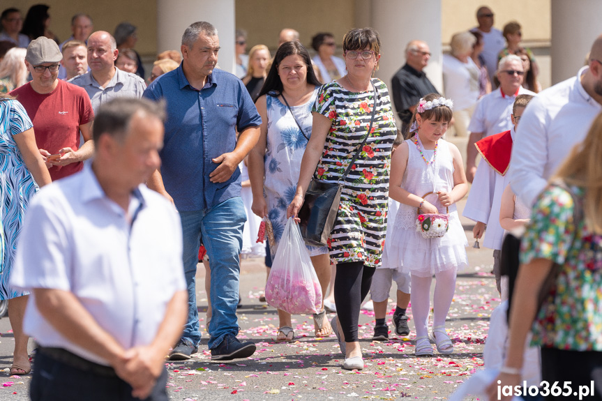 Procesja Bożego Ciała w Jaśle