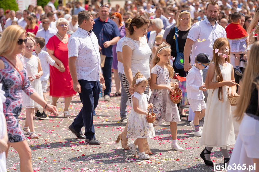 Procesja Bożego Ciała w Jaśle