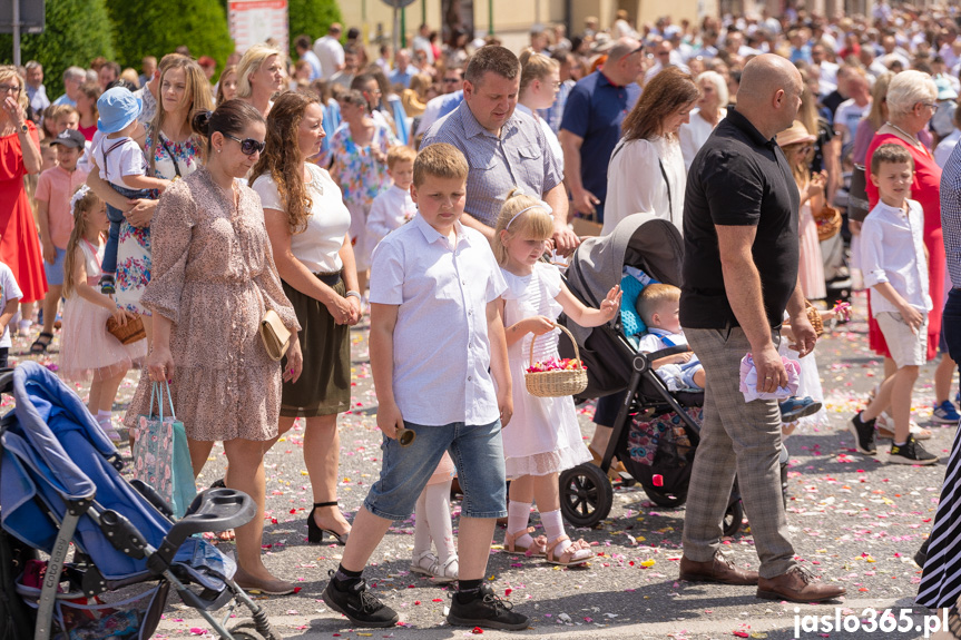 Procesja Bożego Ciała w Jaśle