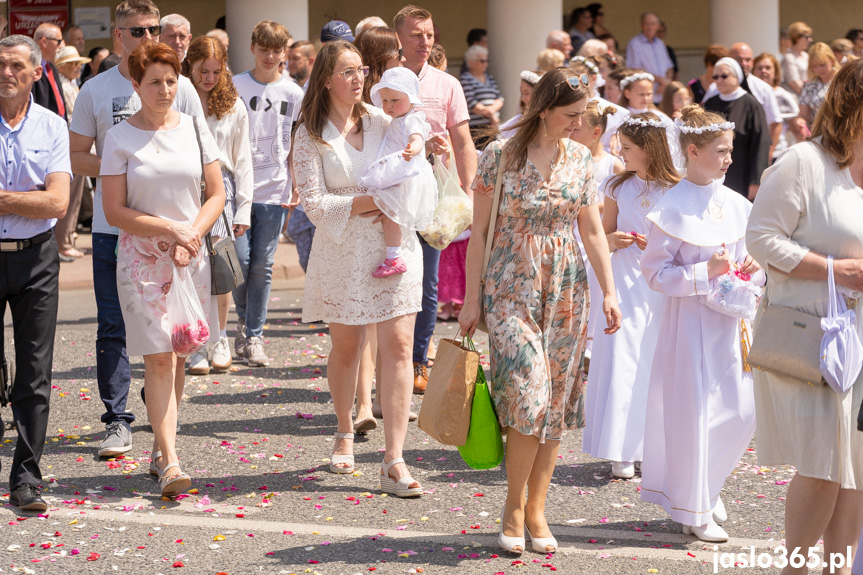 Procesja Bożego Ciała w Jaśle