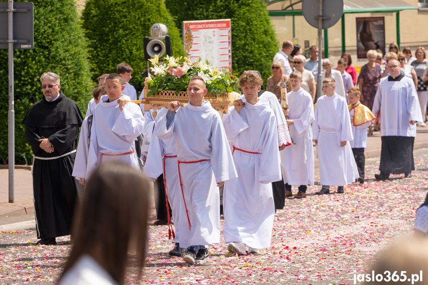 Procesja Bożego Ciała w Jaśle
