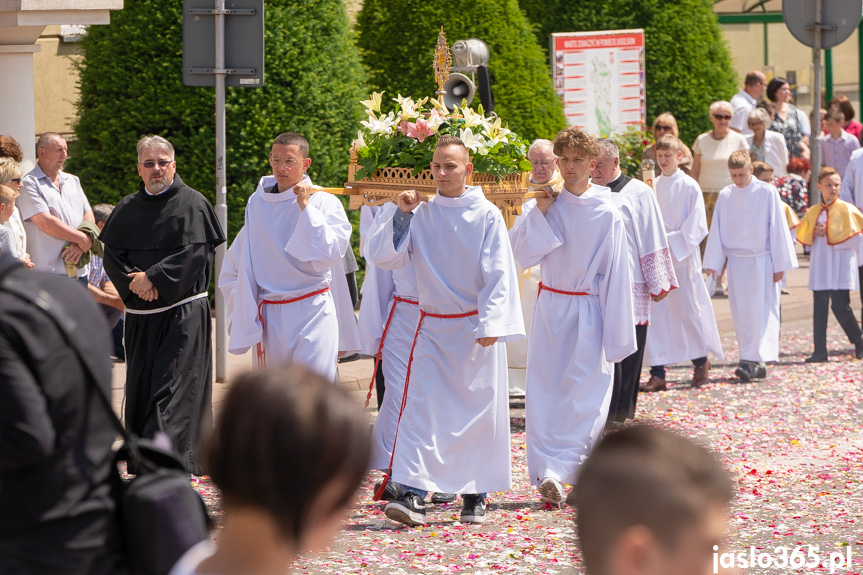 Procesja Bożego Ciała w Jaśle