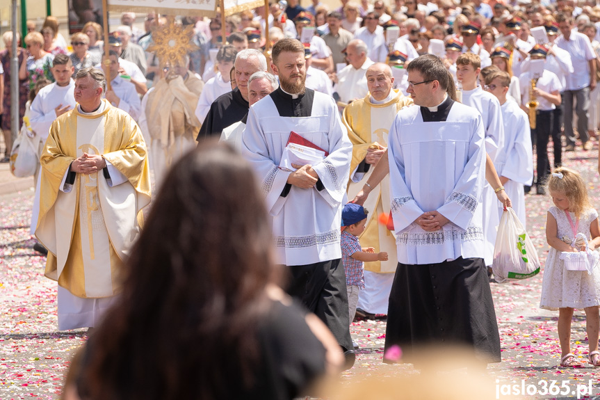 Procesja Bożego Ciała w Jaśle