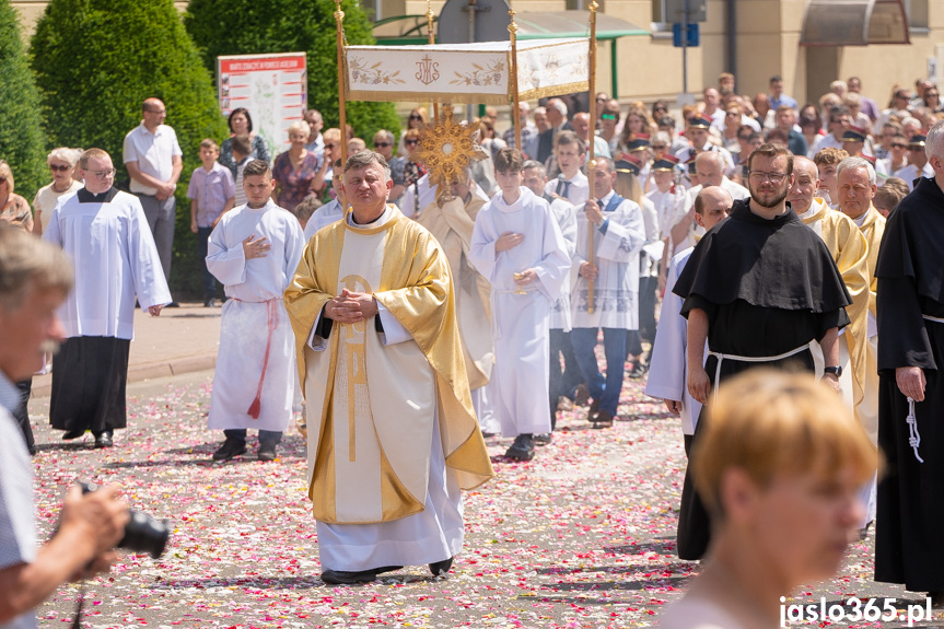 Procesja Bożego Ciała w Jaśle