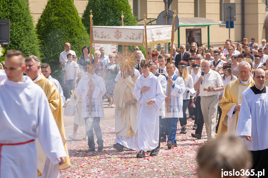 Procesja Bożego Ciała w Jaśle