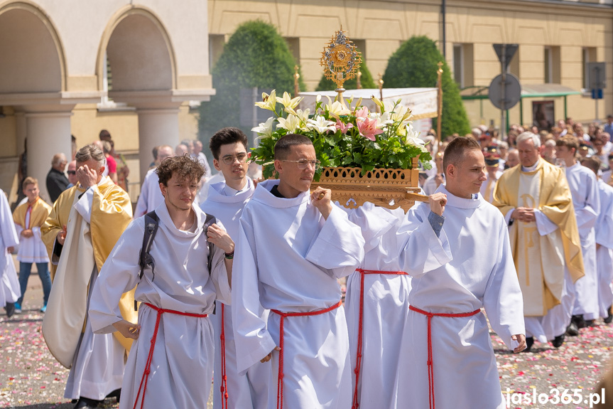Procesja Bożego Ciała w Jaśle