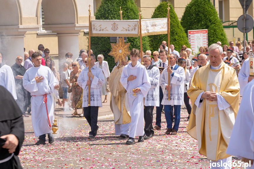 Procesja Bożego Ciała w Jaśle