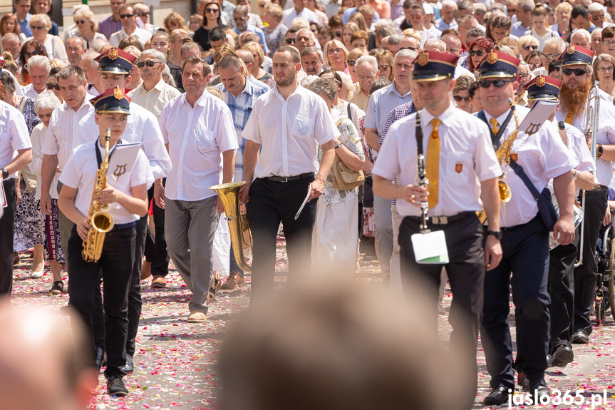Procesja Bożego Ciała w Jaśle