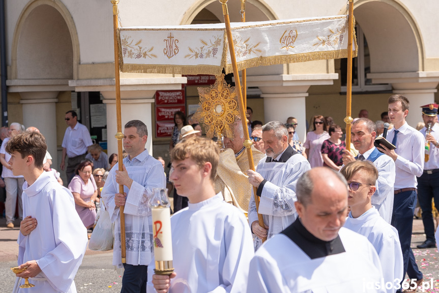 Procesja Bożego Ciała w Jaśle