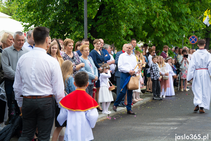 Procesja Bożego Ciała w Jaśle