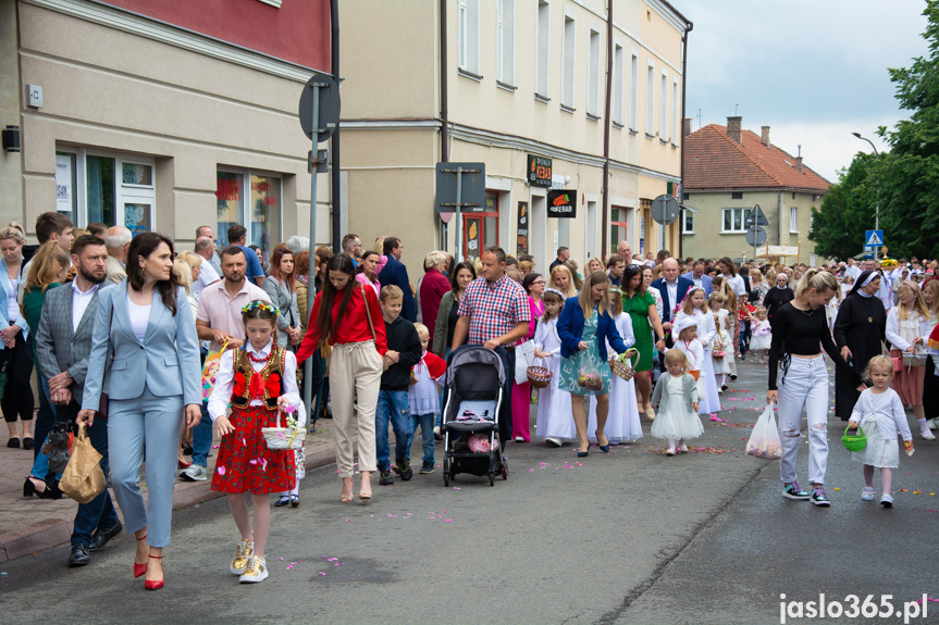 Procesja Bożego Ciała w Jaśle