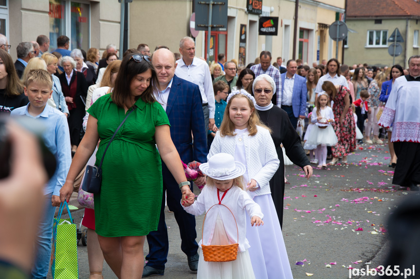 Procesja Bożego Ciała w Jaśle