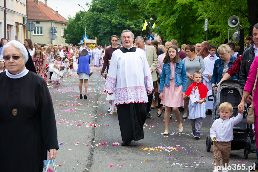 Procesja Bożego Ciała w Jaśle